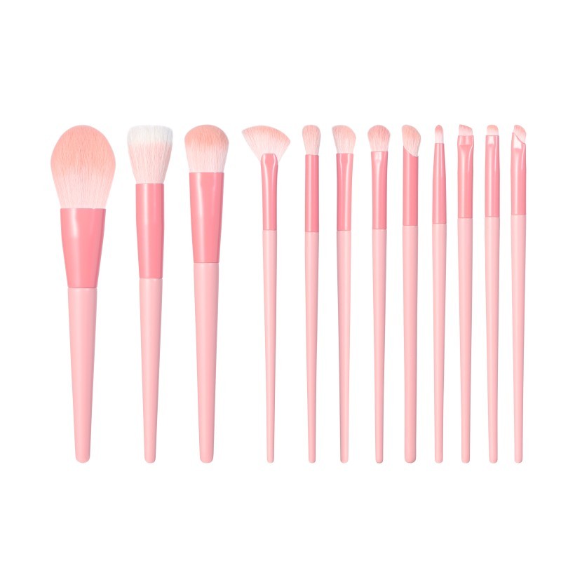 12 pcs Custom Makeup Brush Set