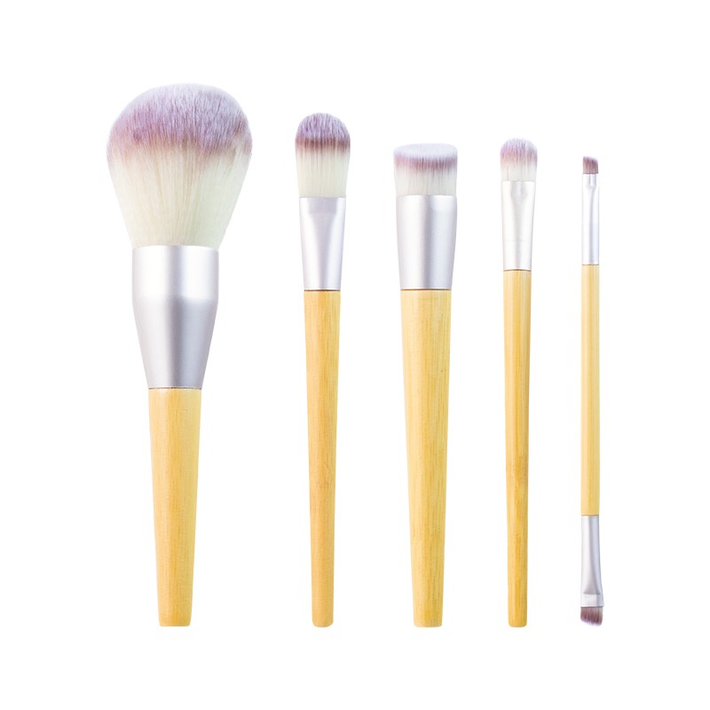 5pcs Eco-friendly Makeup Brush Set