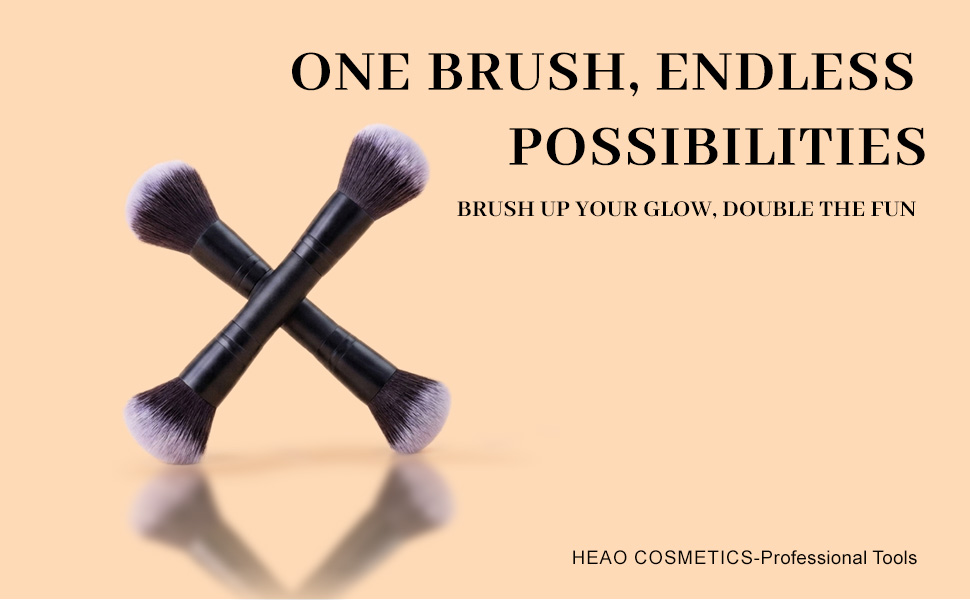 Custom Dual Ended Foundation Brush