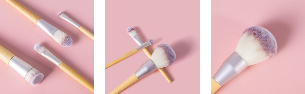 5pcs Eco-friendly Makeup Brush Set
