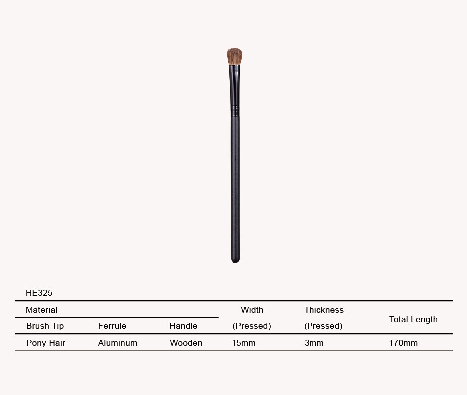 Natural Hair Eyeshadow Brush